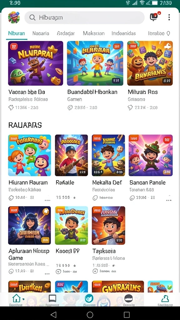 Tampilan grafis menawan yang memikat hati.