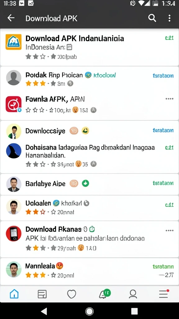 Tampilan awal game yang menarik dan penuh warna.