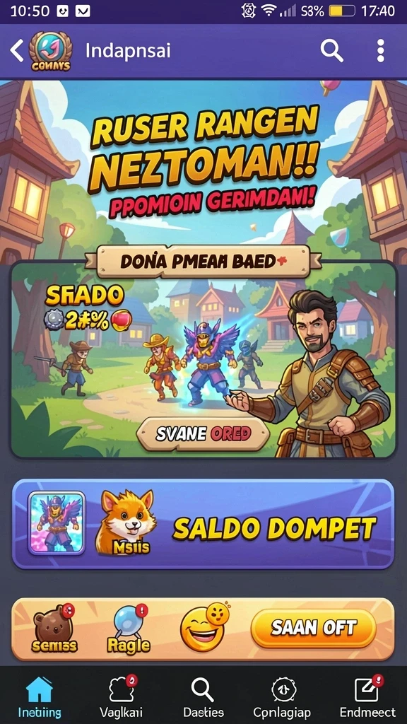 Level baru yang menantang dan menyenangkan.