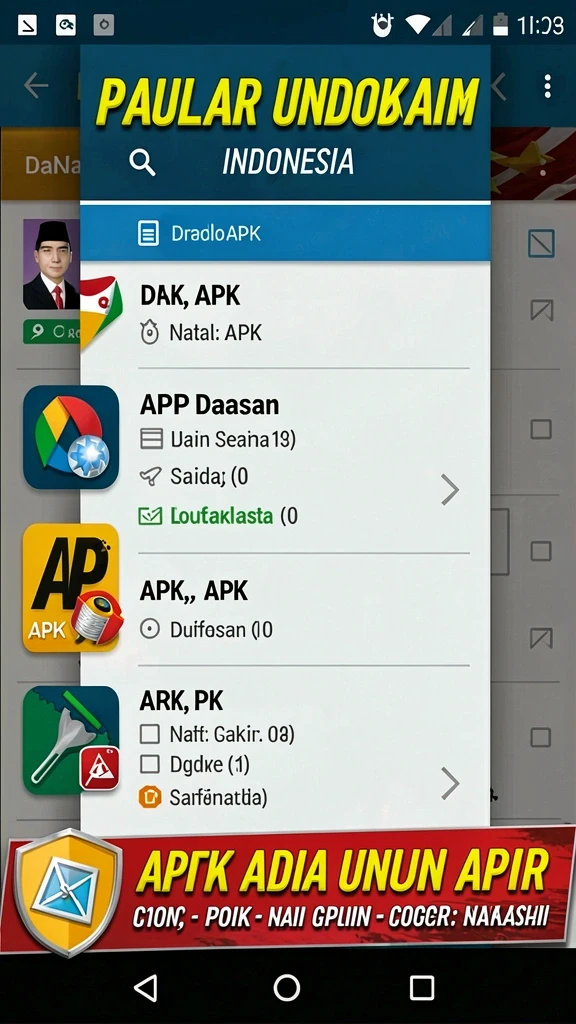 Tampilan antarmuka yang modern dan menarik.