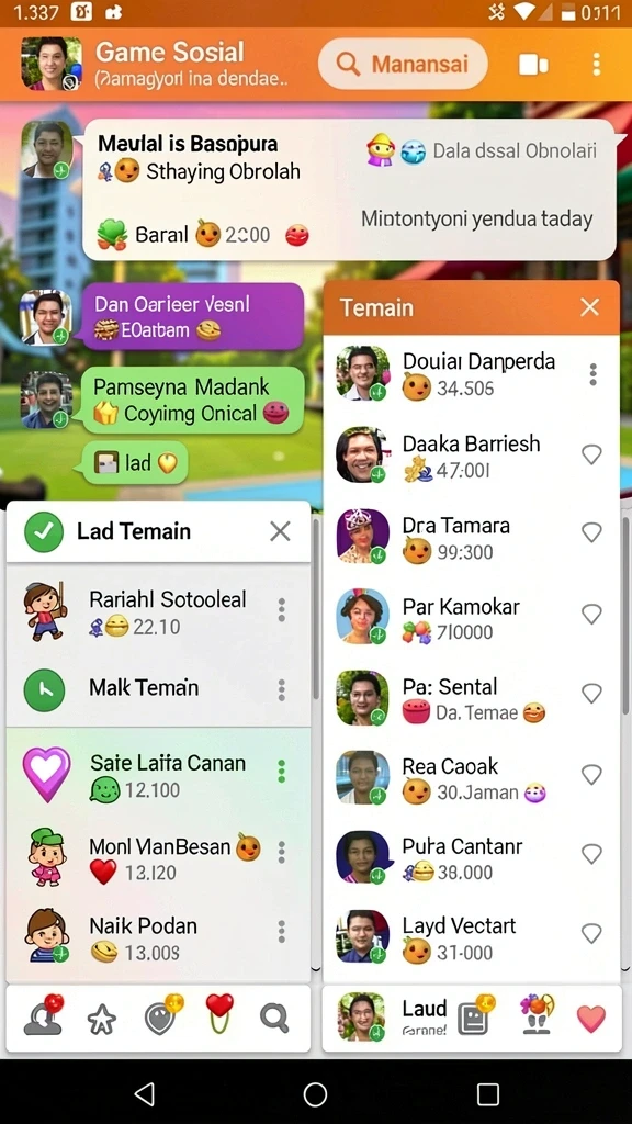 Komunitas aktif yang membantu pemain baru.
