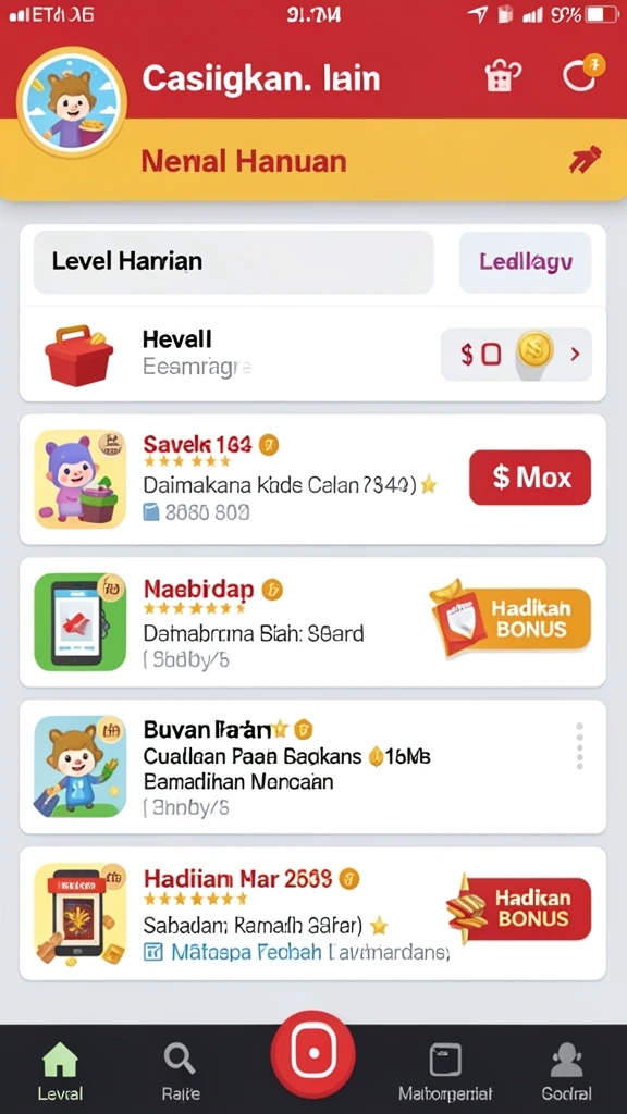 Tampilan grafis yang memukau.