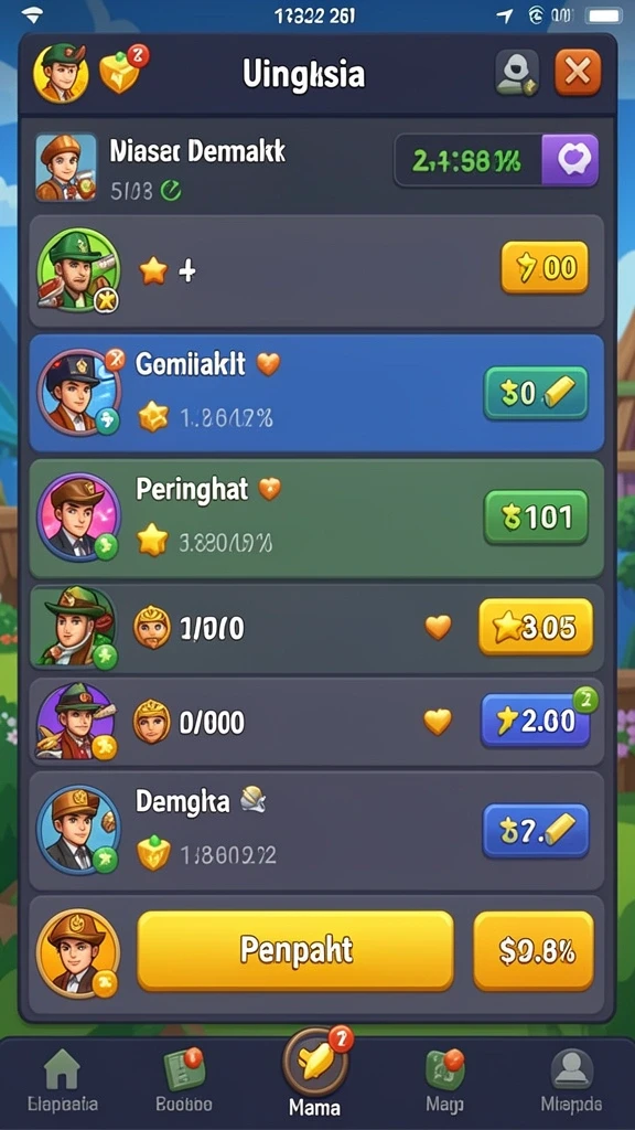 Mode multiplayer yang memungkinkan bertanding dengan teman.