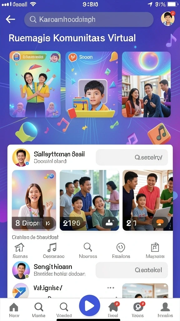 Fitur sosial yang memudahkan interaksi antar pemain.