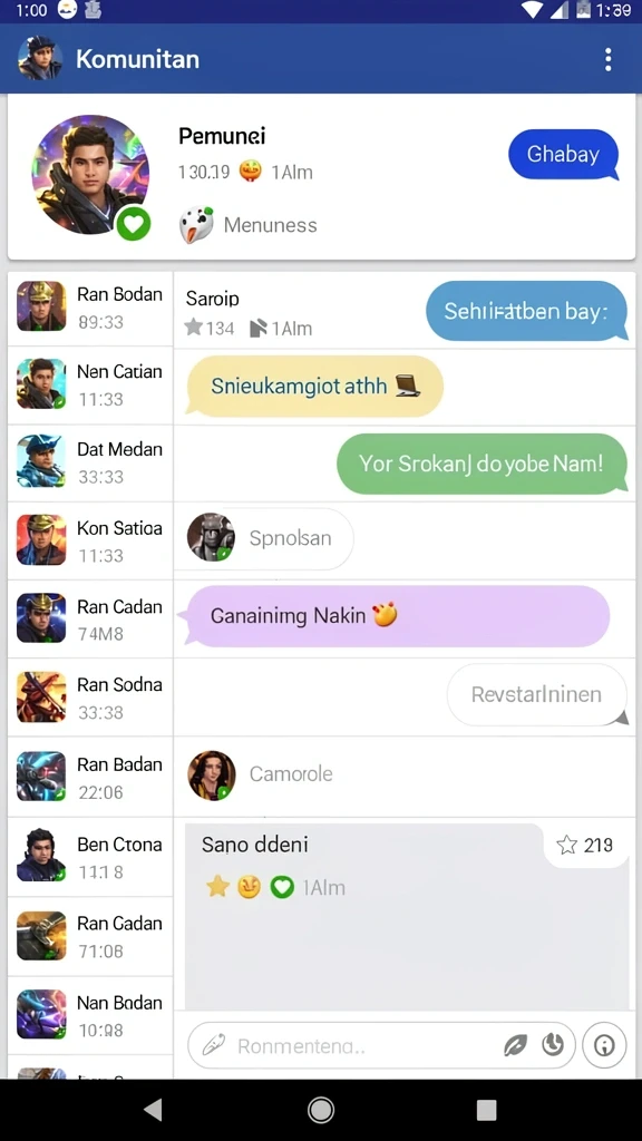 Tampilan antarmuka yang menarik dan intuitif.