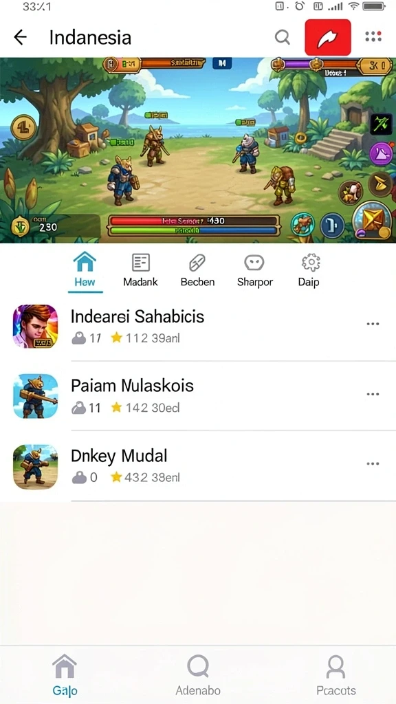 Fitur multiplayer yang memungkinkan bermain bersama teman.