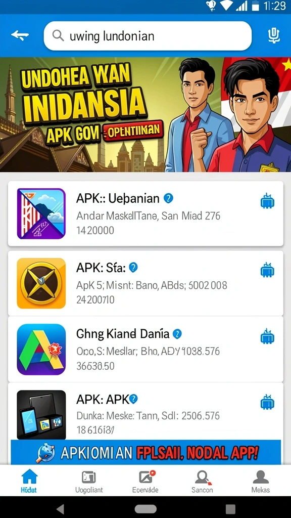 Beragam permainan yang bisa dipilih sesuai selera.