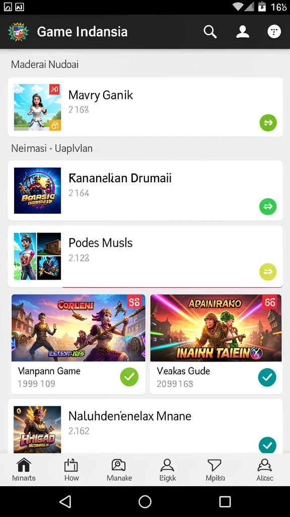 Beragam pilihan permainan judi online yang seru.