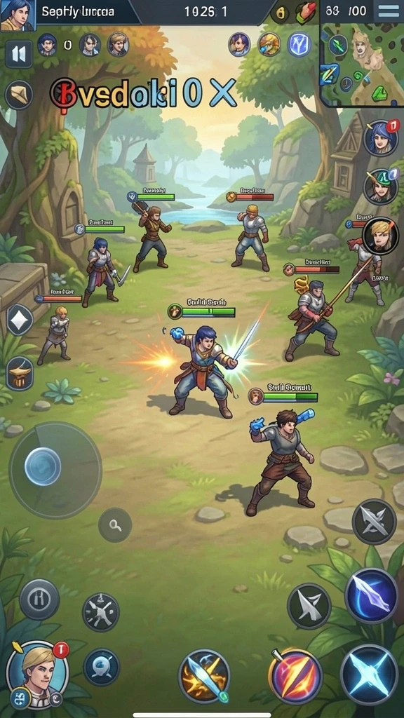 Screenshot menampilkan mode multiplayer yang seru.