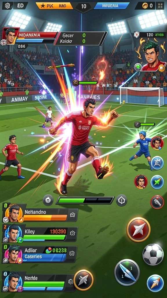 Screenshot menunjukkan interaksi komunitas dalam game.