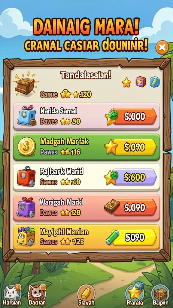 Berbagai pilihan tema slot yang seru dan menghibur.