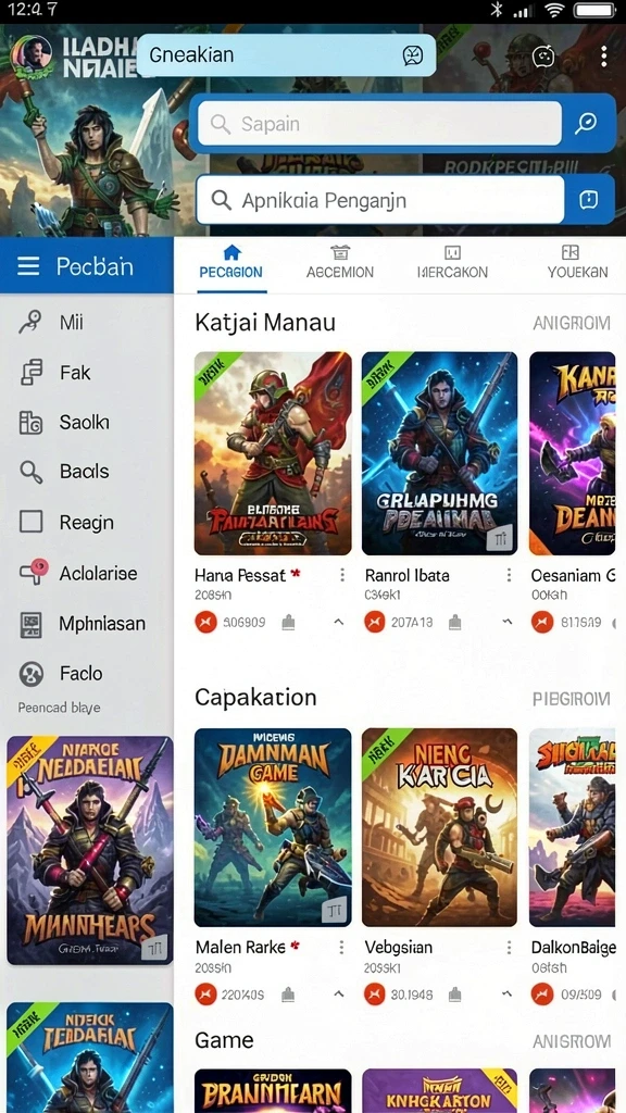 Tampilan antarmuka yang menarik dan mudah digunakan.