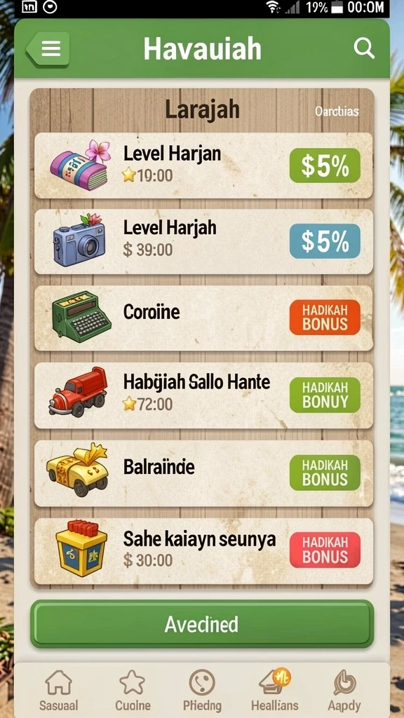 Beragam pilihan permainan untuk semua jenis pemain.