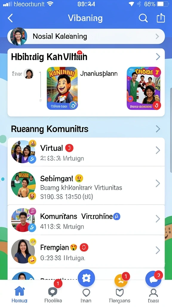 Beragam permainan seru yang bisa dinikmati.
