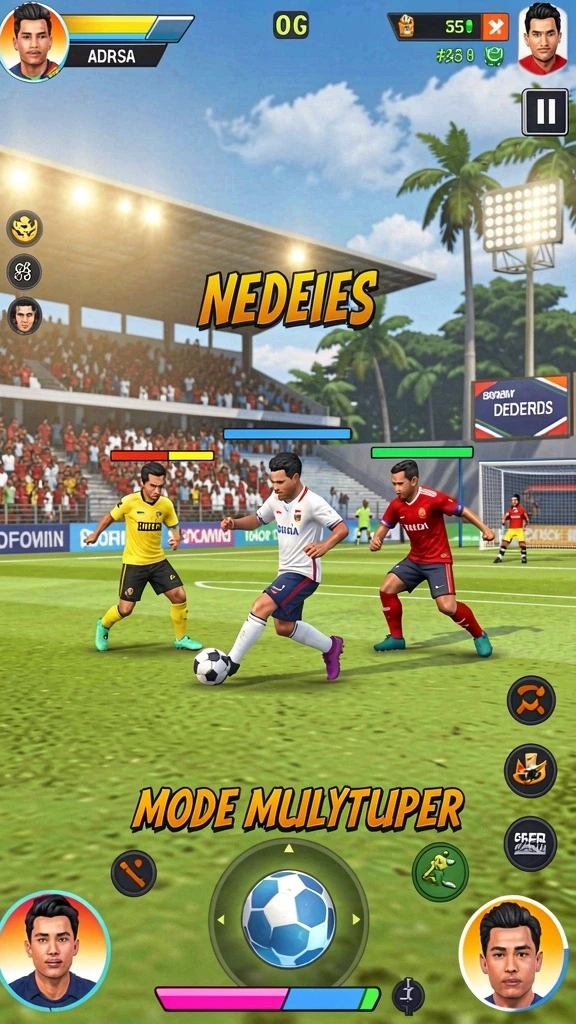 Mode permainan multiplayer yang seru dan menarik.