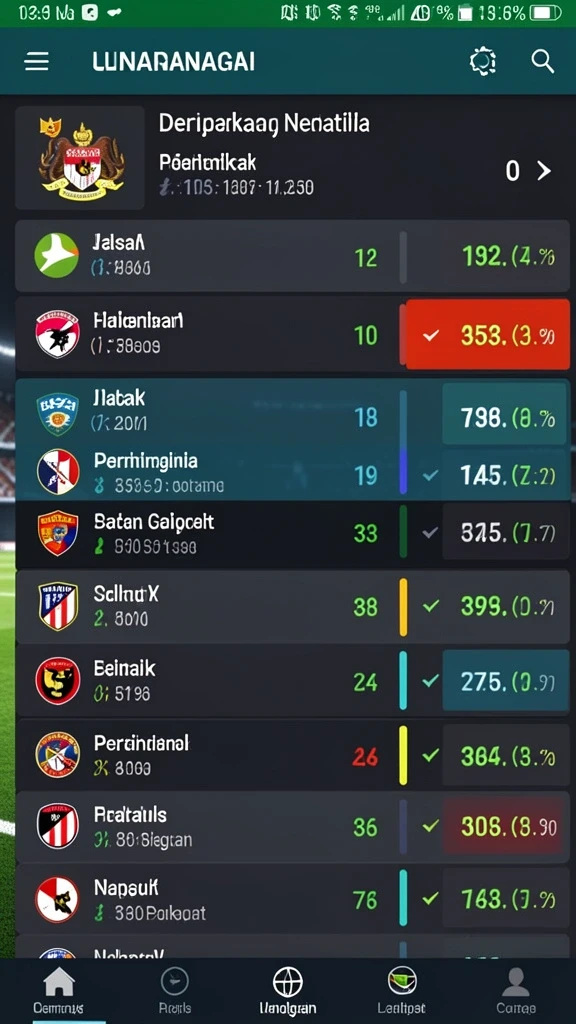 Tampilan antarmuka pengguna yang menarik.