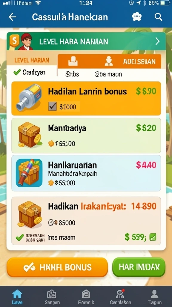 Tampilan antarmuka yang menarik dan mudah digunakan.