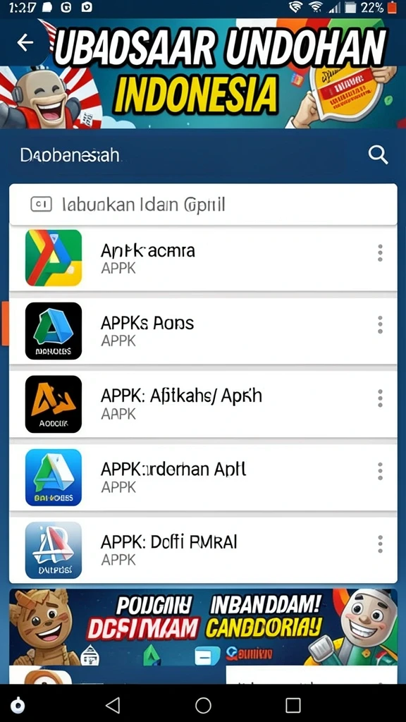 Beragam pilihan game yang menarik untuk dimainkan.