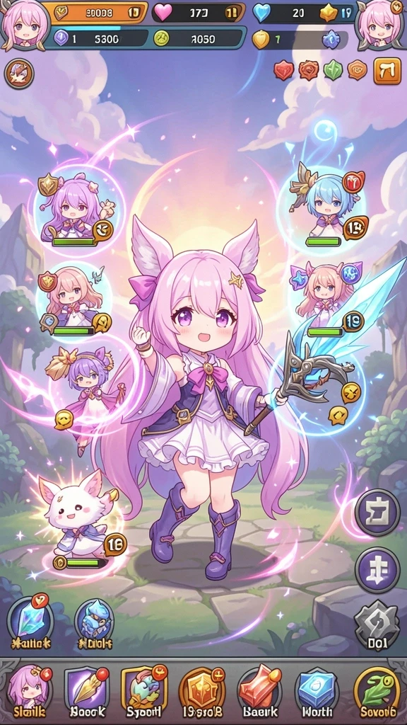 Screenshot fitur bonus yang menggugah selera.