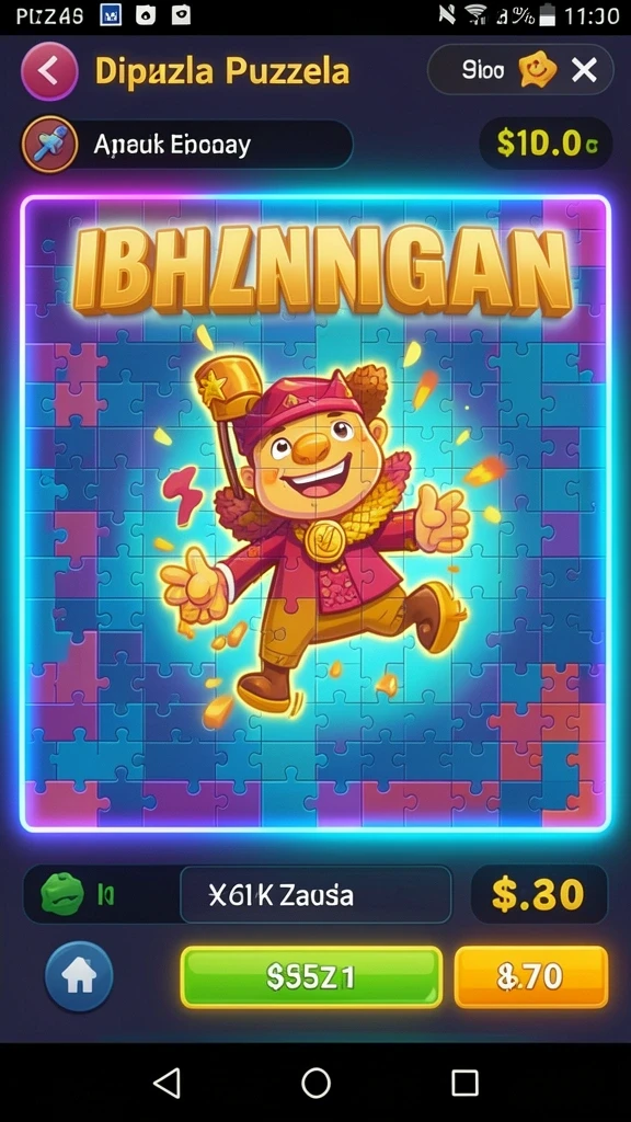 Momen seru saat bertarung dengan musuh yang kuat.