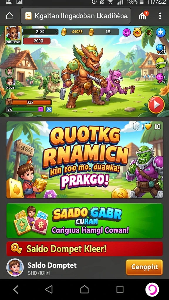 Grafis yang menakjubkan dan detail yang halus.