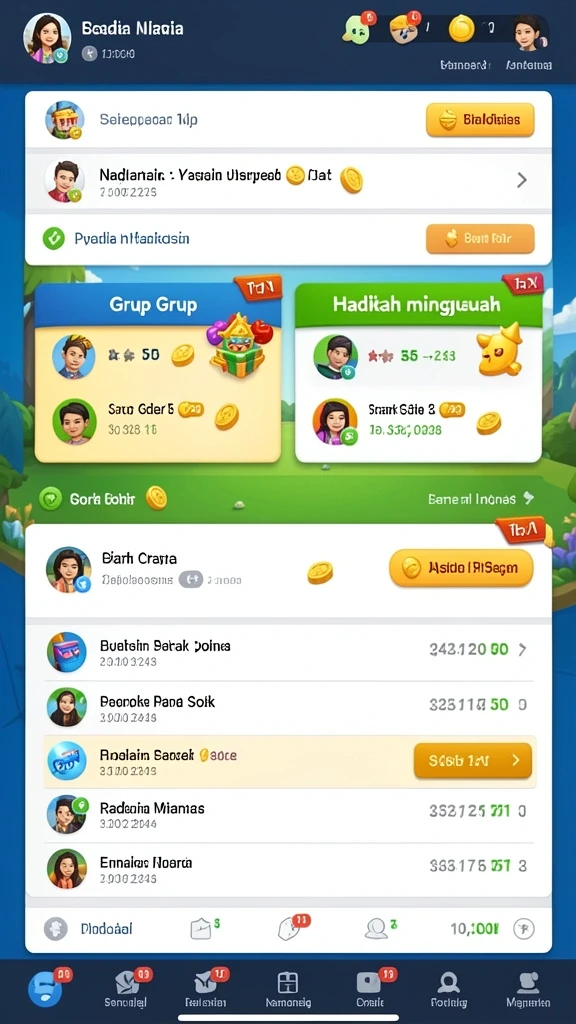 Tampilan antarmuka yang user-friendly dan menarik.