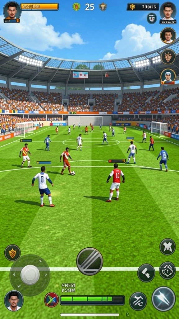 Tangkapan layar menangkap interaksi sosial antar pemain dalam game.