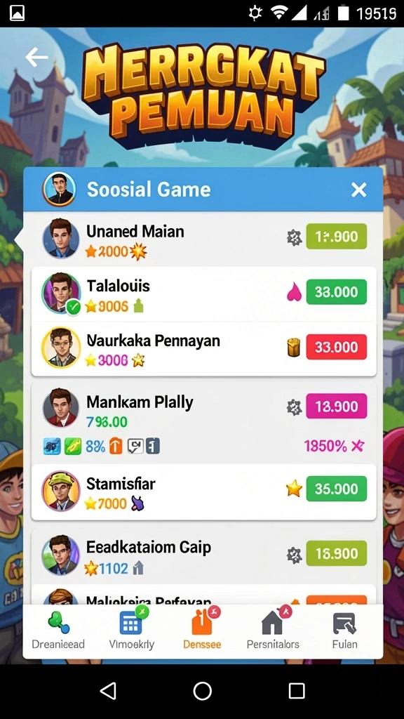 Tampilan antarmuka yang menarik dan mudah digunakan.