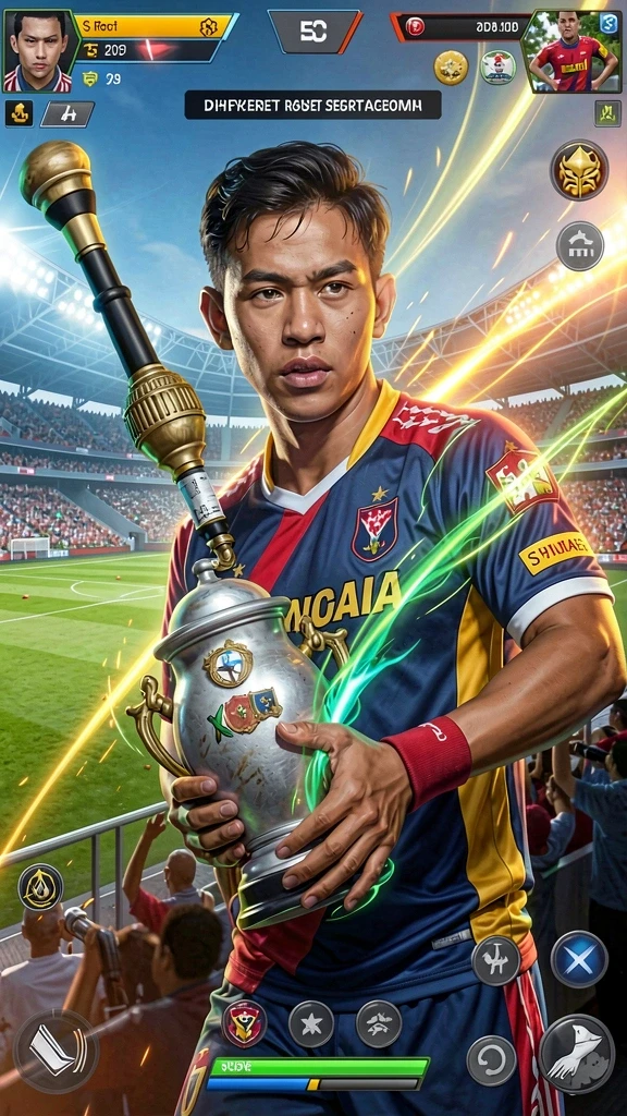 Tampilan gameplay yang memukau dan menarik.