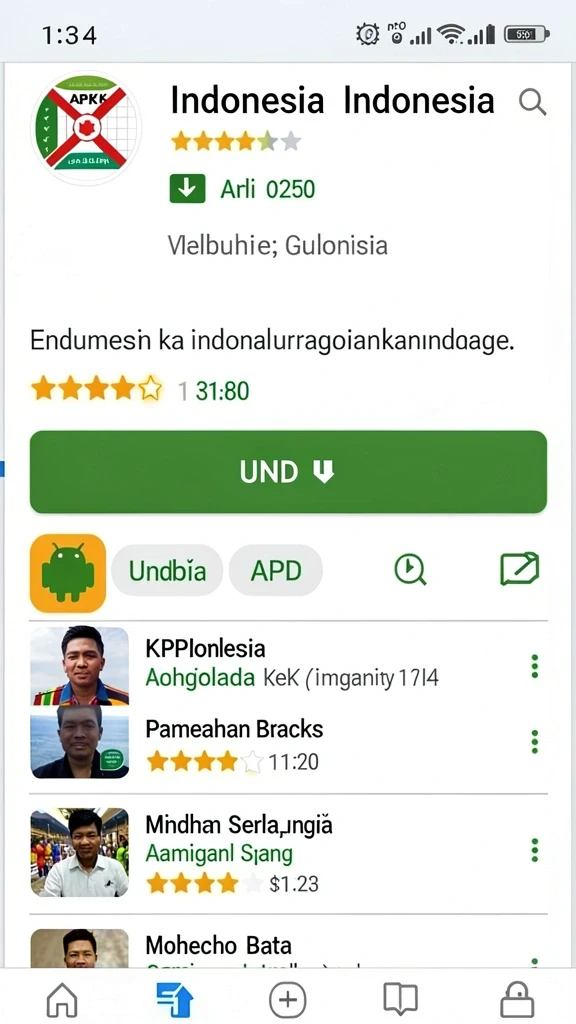 Tampilan menarik dari berbagai permainan slot.