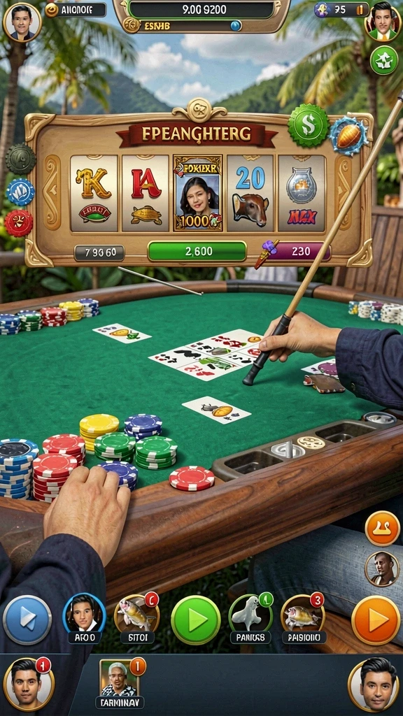 Karakter-karakter menarik dengan kostum unik.