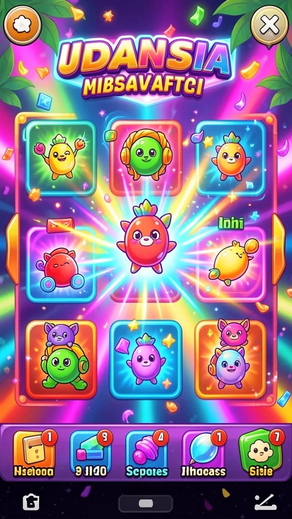Karakter unik yang bisa dipilih dalam game.