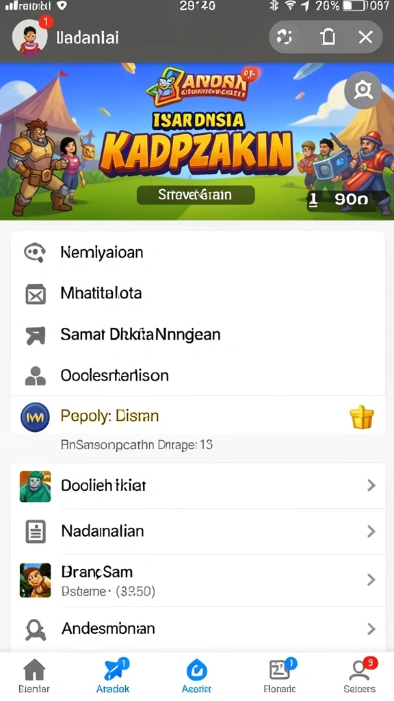 Level baru yang menantang dan seru.