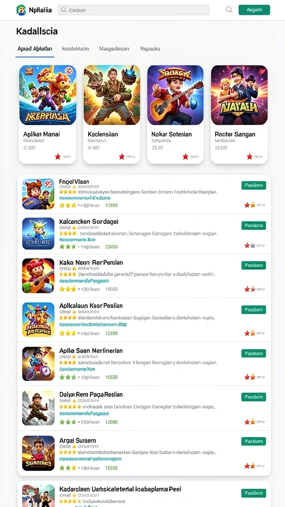 Tangkapan layar menampilkan sistem penghargaan dalam game.