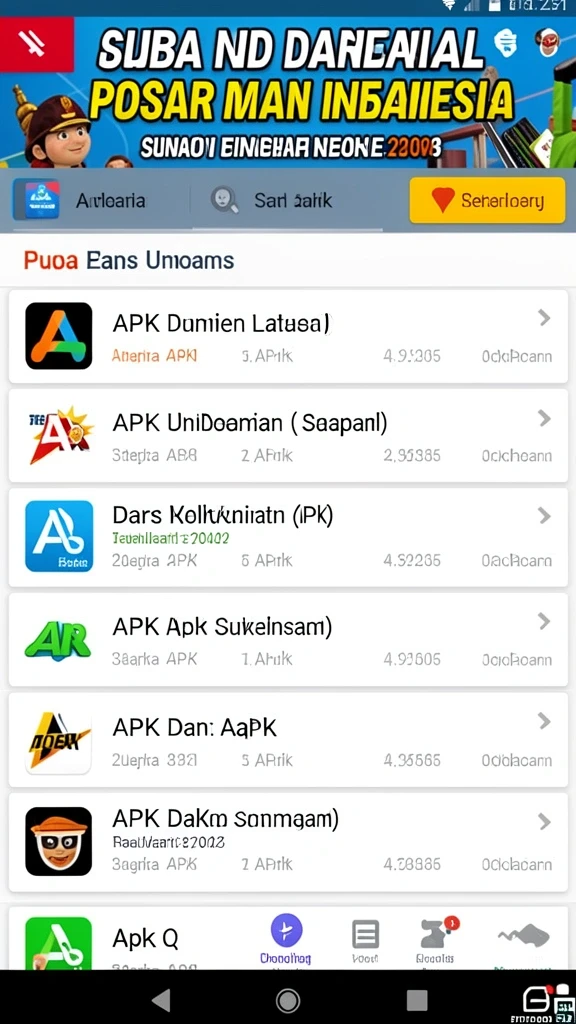 Tampilan utama aplikasi WINALLCASINO dengan berbagai pilihan permainan.