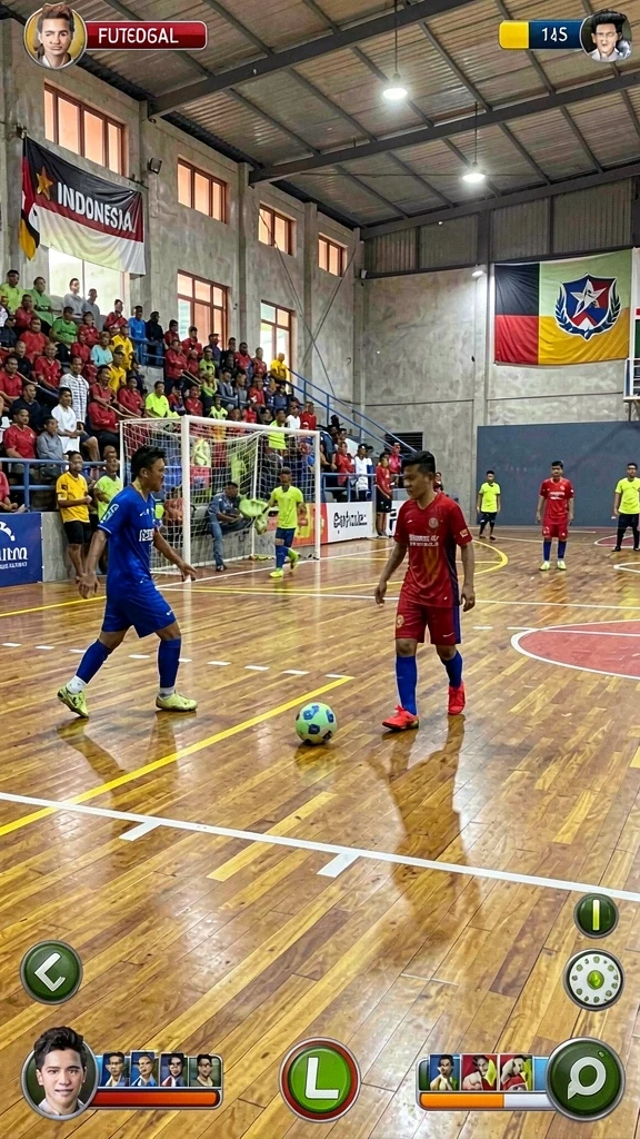 Momen seru saat menyelesaikan level menantang.