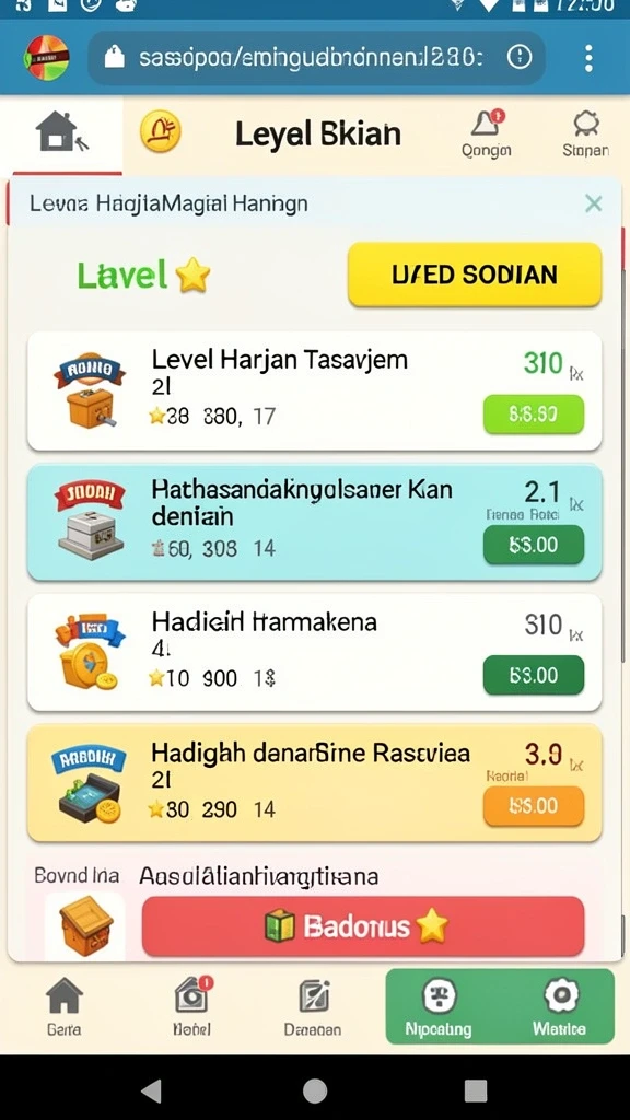 Karakter unik yang dapat dipilih sesuai gaya bermain.